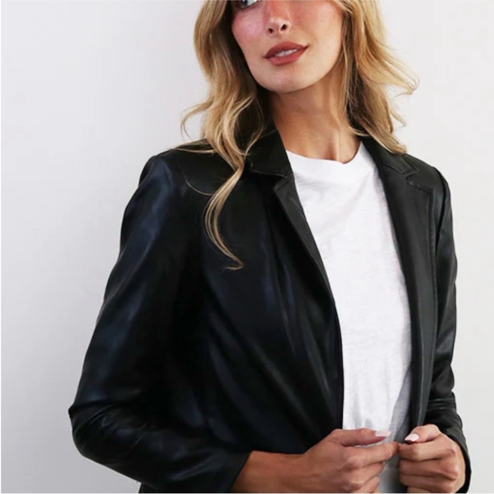 Central Park West Wednsday Vegan Blazer, Size:L